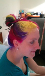 Rainbow hair 2